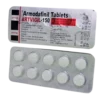 a pack of white pills