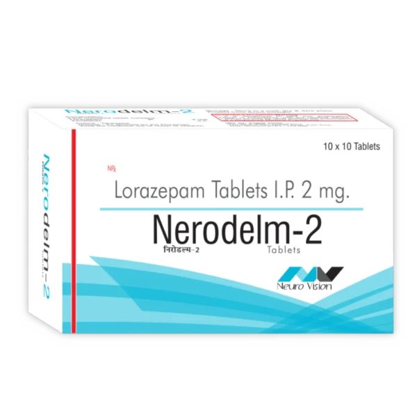 Lorazepam 2mg, nerodelm